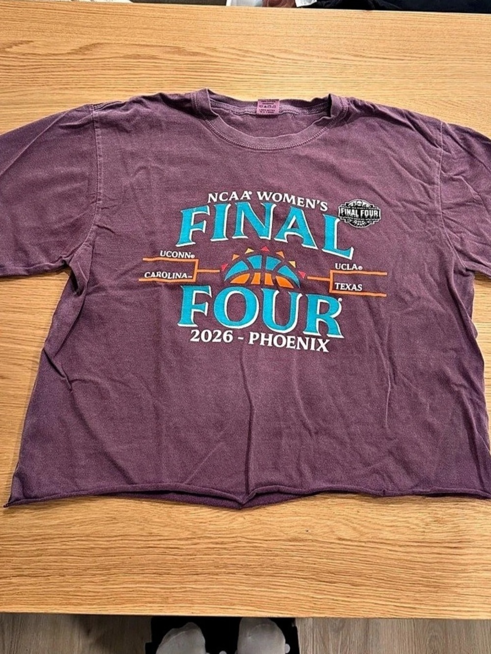 Nike Final Four 2026 Phoenix graphic tee Purple Size Medium Like New